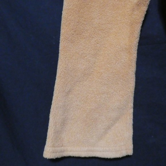 ROOTS GIRL | 3 XL | Orange Fleece Pants with Flower Design On Leg - Picture 8 of 9